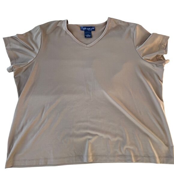 Susan Graver & Hammerie Tops Women Sz. 2X Lot of 4 Granny Core Silk Plus Size - Picture 11 of 13